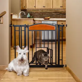 37.5" Design Paw Easy Close Walk-Thru Pet Gate