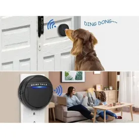 Anniepaw Wireless Doorbell, Dog Bells for Training, Waterproof Doorbell Chime,55 Melodies 5 Volume Levels LED Flash