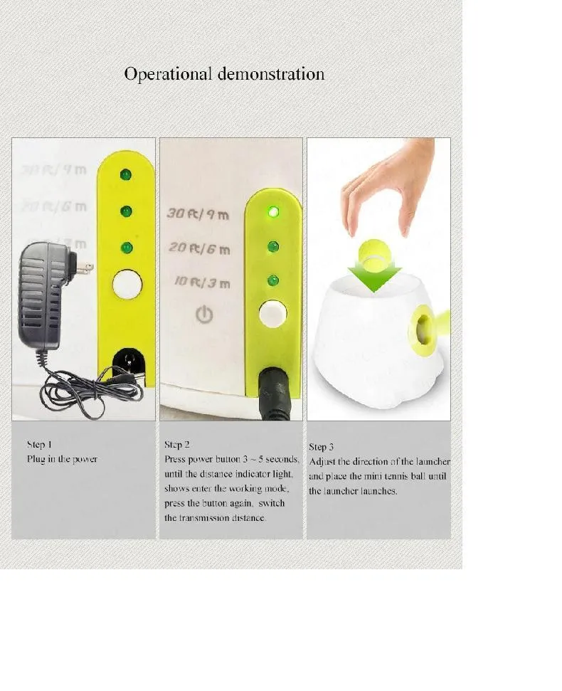 Automatic Tennis Ball Launcher for Pets
