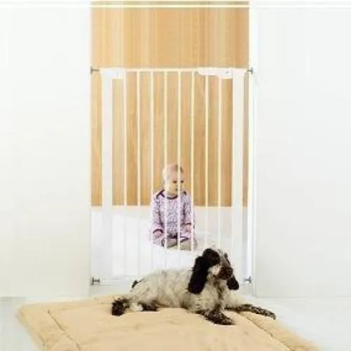 Baby Dan Premier Extra Tall Pressure Fit Gate (White)