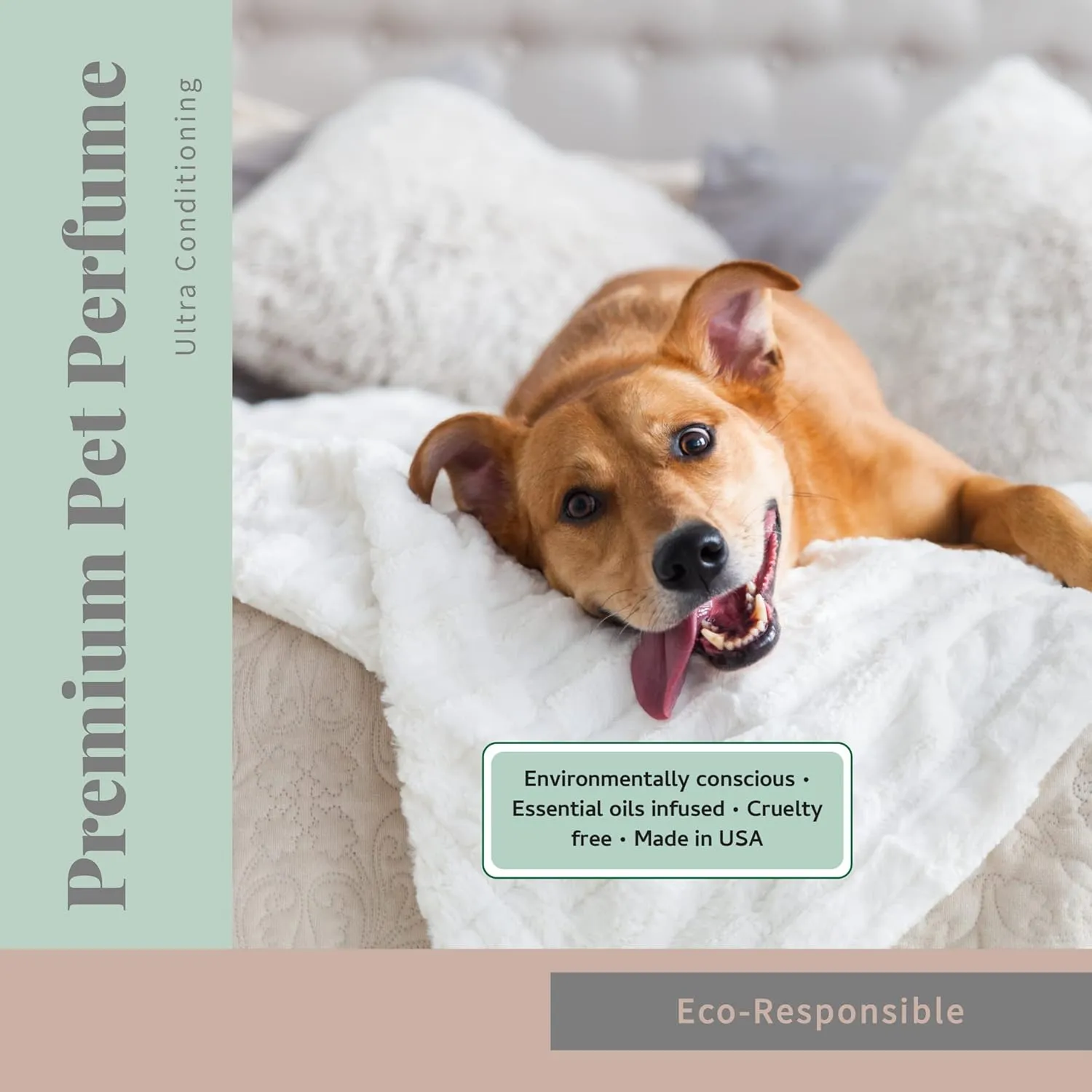 Begley's Pet Cologne and Deodorizer - Premium Essential Oil Dog Perfume Spray Long Lasting and Pet Odor Eliminator - Cat Perfume and Dog Cologne Spray - Lavender - 4 oz