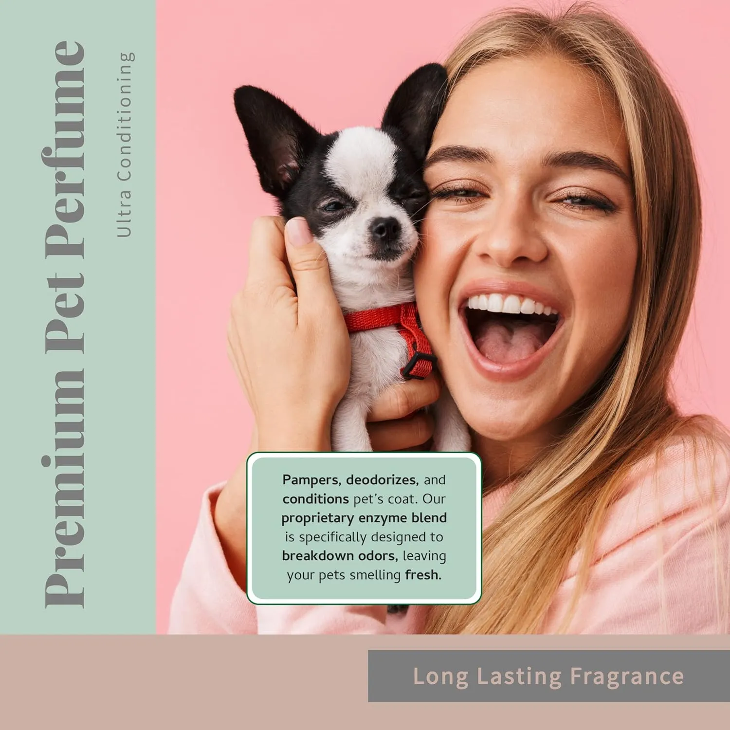 Begley's Pet Cologne and Deodorizer - Premium Essential Oil Dog Perfume Spray Long Lasting and Pet Odor Eliminator - Cat Perfume and Dog Cologne Spray - Lavender - 4 oz