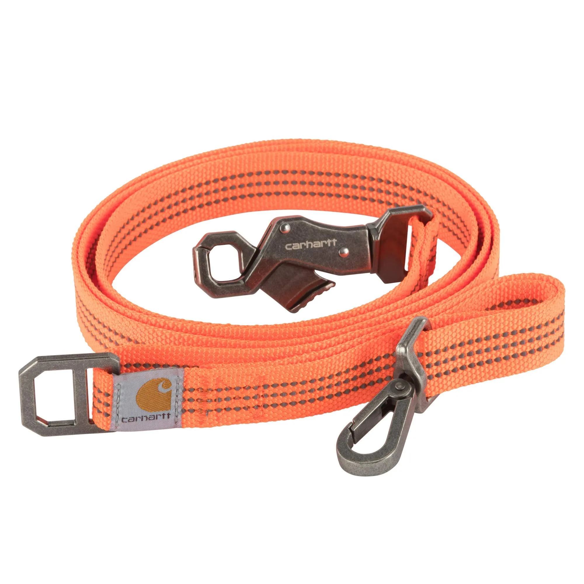 Carhartt P00002 Pet Durable Nylon Webbing Leashes for Dogs, Reflective Stitching for Visibility