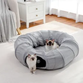 Collapsible Round Cat Tunnel