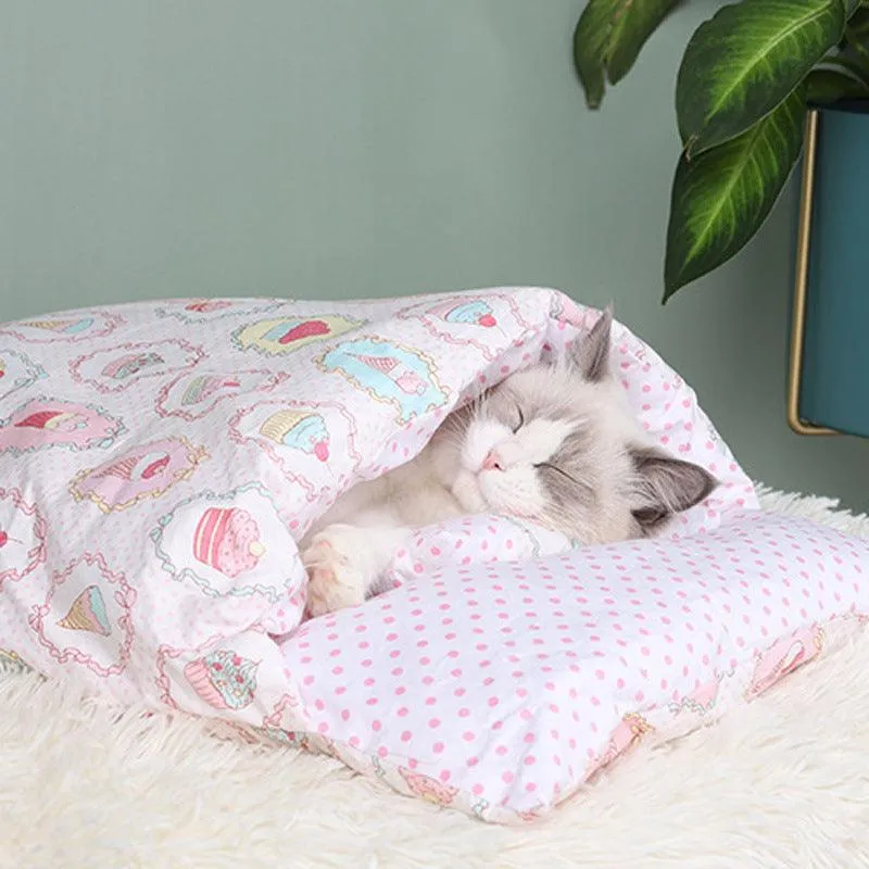 Cozy Cave Cat Bed by Dog Hugs Cat