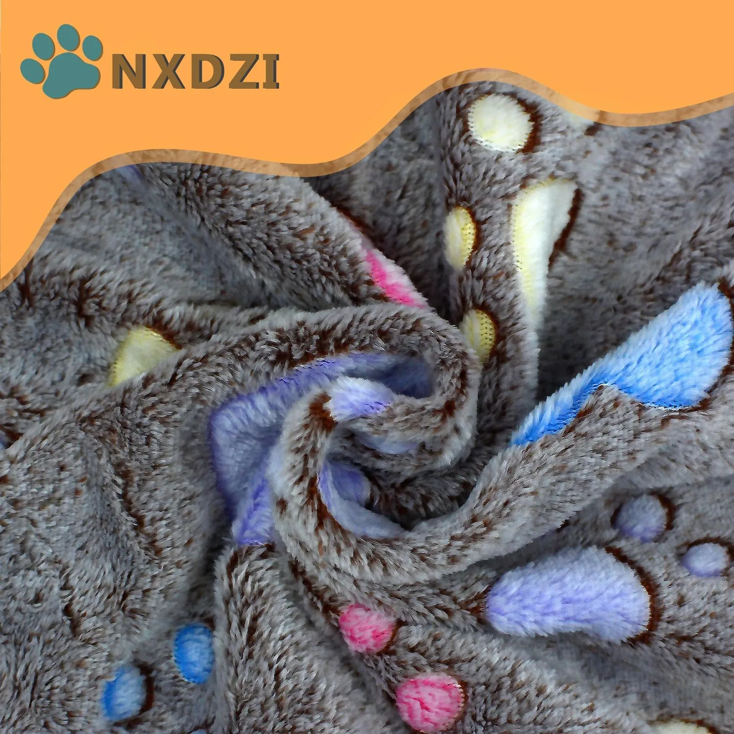 Dog Blankets Washable, 3 Pack Dog Blanket Washable 30" x 20", Fuzzy Soft Pet Mat Throw Cover for Kennel Crate Bed, Blankets for Dogs, Pet Blanket
