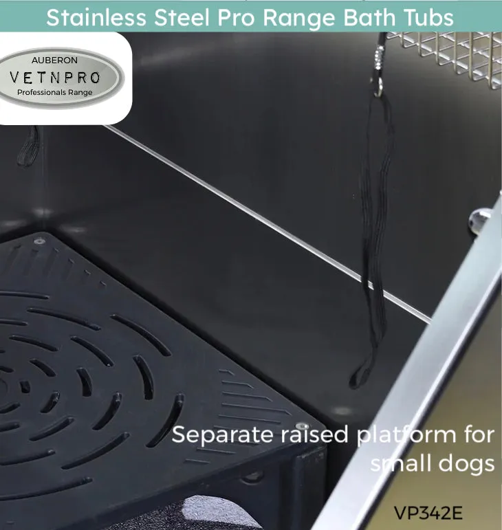 Dog grooming Electric Lift stainless steel pro range Bath Tub Medium 130cm many features!