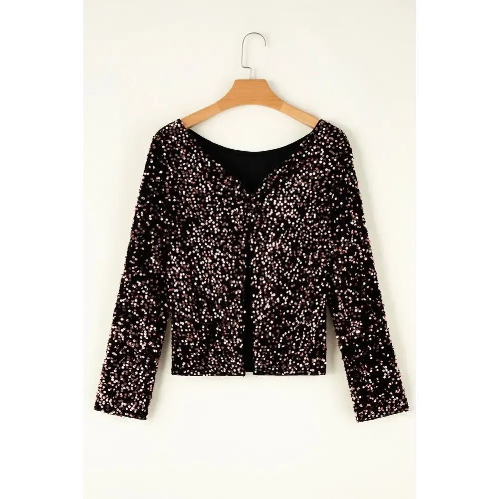 Elevate Your Wardrobe with Elegant Sequin Opaque Fabric for Luxury Fashion