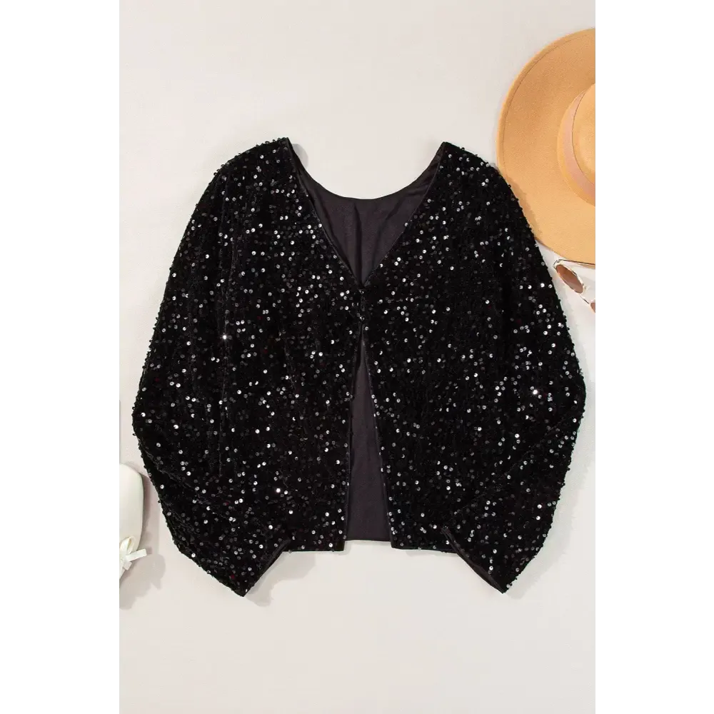 Elevate Your Wardrobe with Elegant Sequin Opaque Fabric for Luxury Fashion