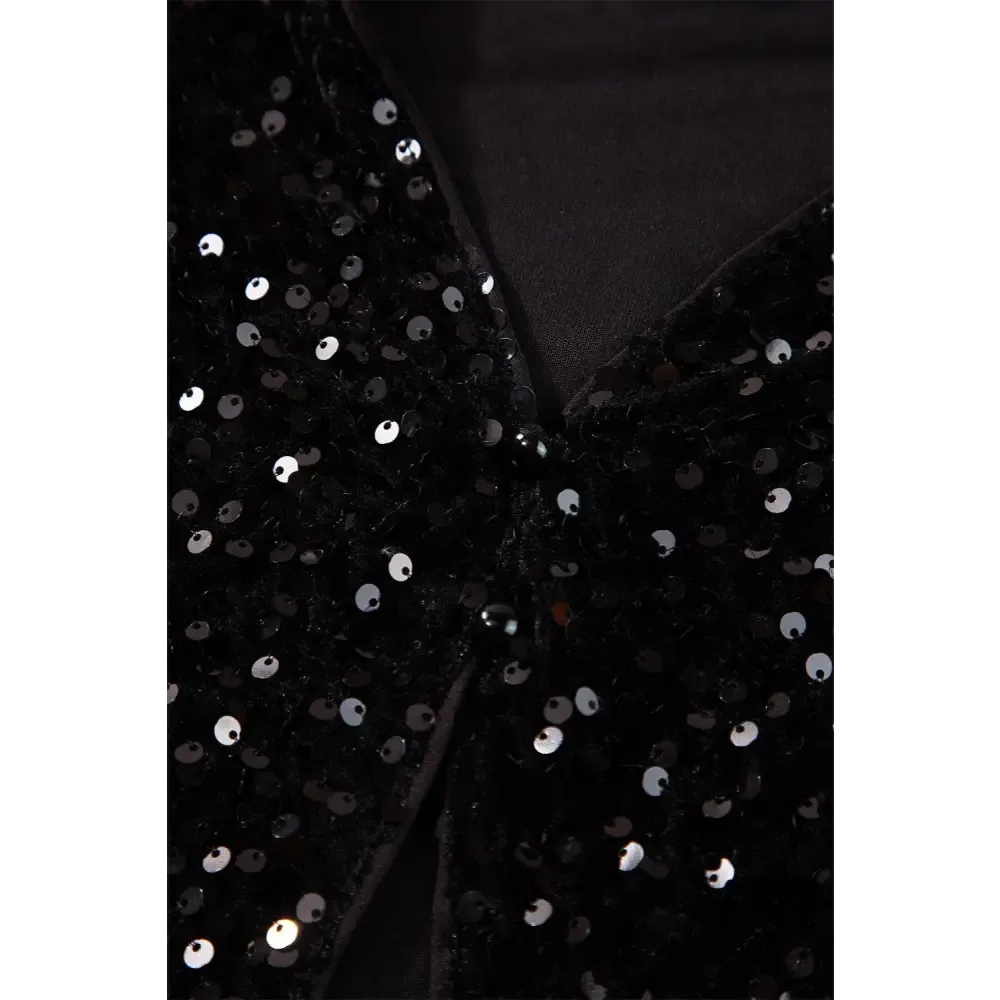 Elevate Your Wardrobe with Elegant Sequin Opaque Fabric for Luxury Fashion