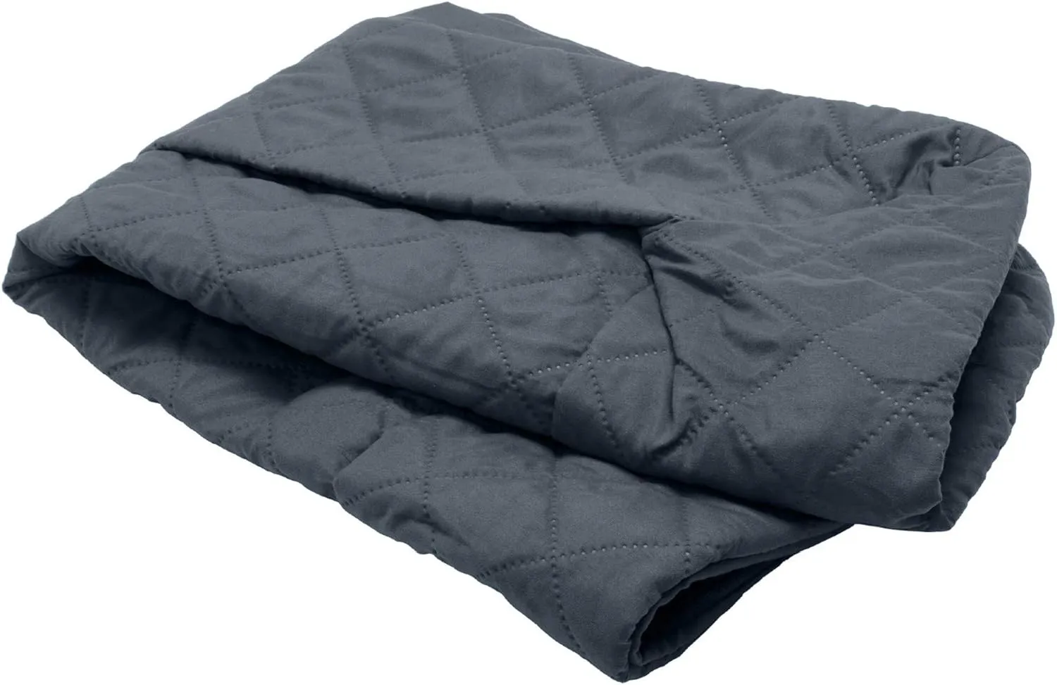 Furhaven Replacement Dog Bed Cover Quilted Sofa-Style, Machine Washable - Iron Gray, Medium