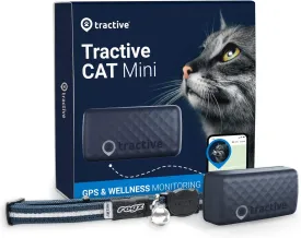 GPS Tracker & Health Monitoring for Cats (6.5 Lbs )