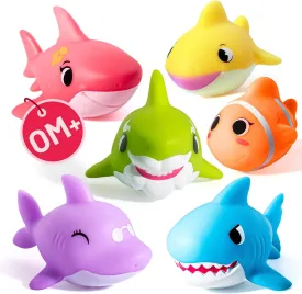 Hely Cancy Bath Toys for Kids - No Hole Baby Toys for 1 Year Old Infant Boys Girls, Shower Water Pool Toys