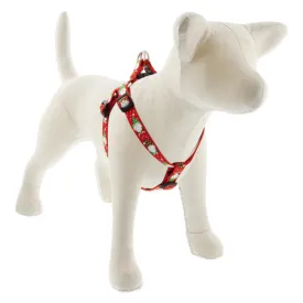 Lupine MicroBatch Step In Dog Harness 3/4" Wide 15"-21" Girth Size Gnomes