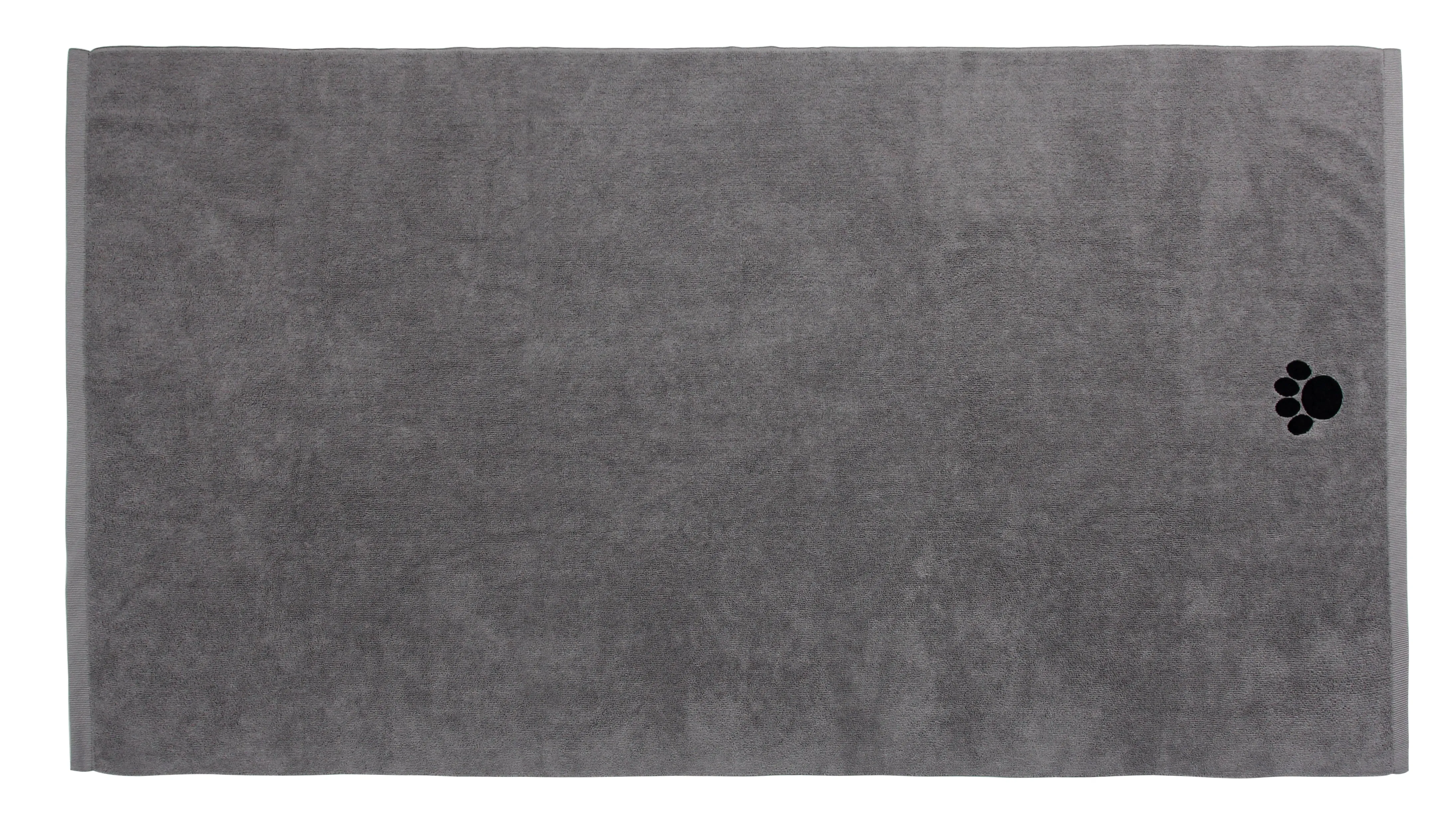 Microfiber Pet Towel, X-Large, 55 x 28 in, Grey