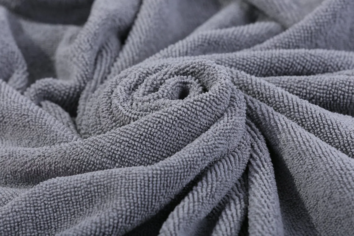 Microfiber Pet Towel, X-Large, 55 x 28 in, Grey
