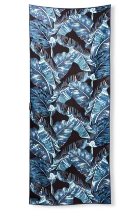NOMADIX YOGA TOWEL BANANA LEAF BLUE