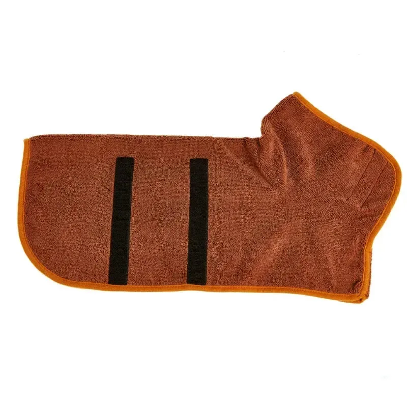 Quick Drying Dog Bathrobe for Easy Clean Ups