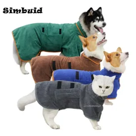 Quick Drying Dog Bathrobe for Easy Clean Ups