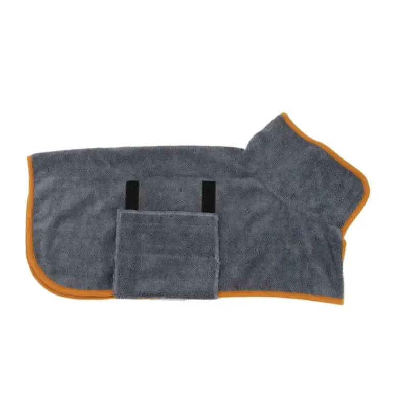 Quick Drying Dog Bathrobe for Easy Clean Ups