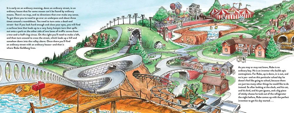 Rube Goldberg's Simple Normal Definitely Different Day Off