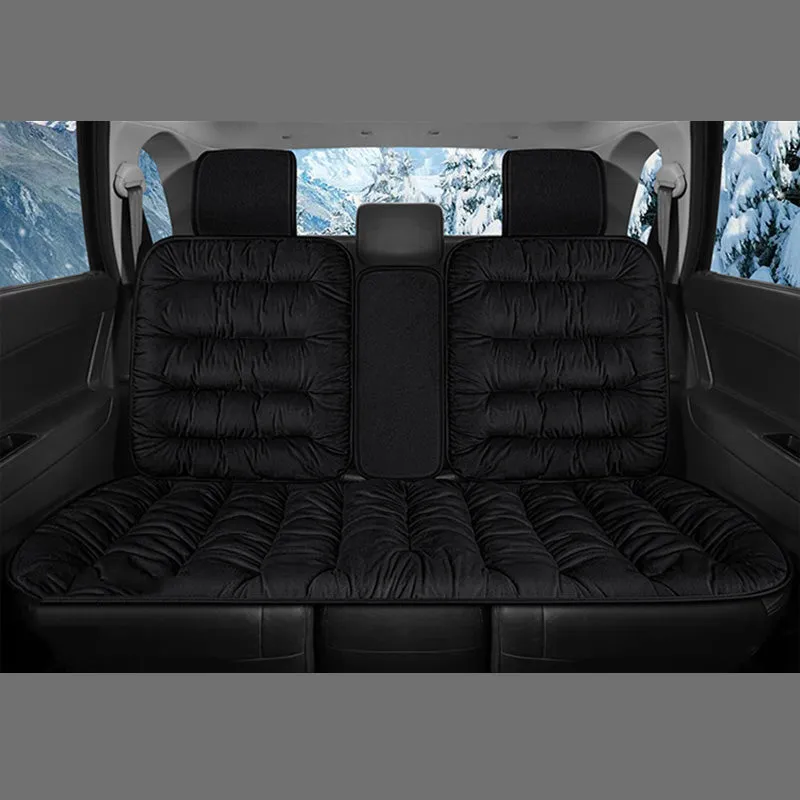 Thick Crystal Velvet Washable Human Pet Car Seat Cover