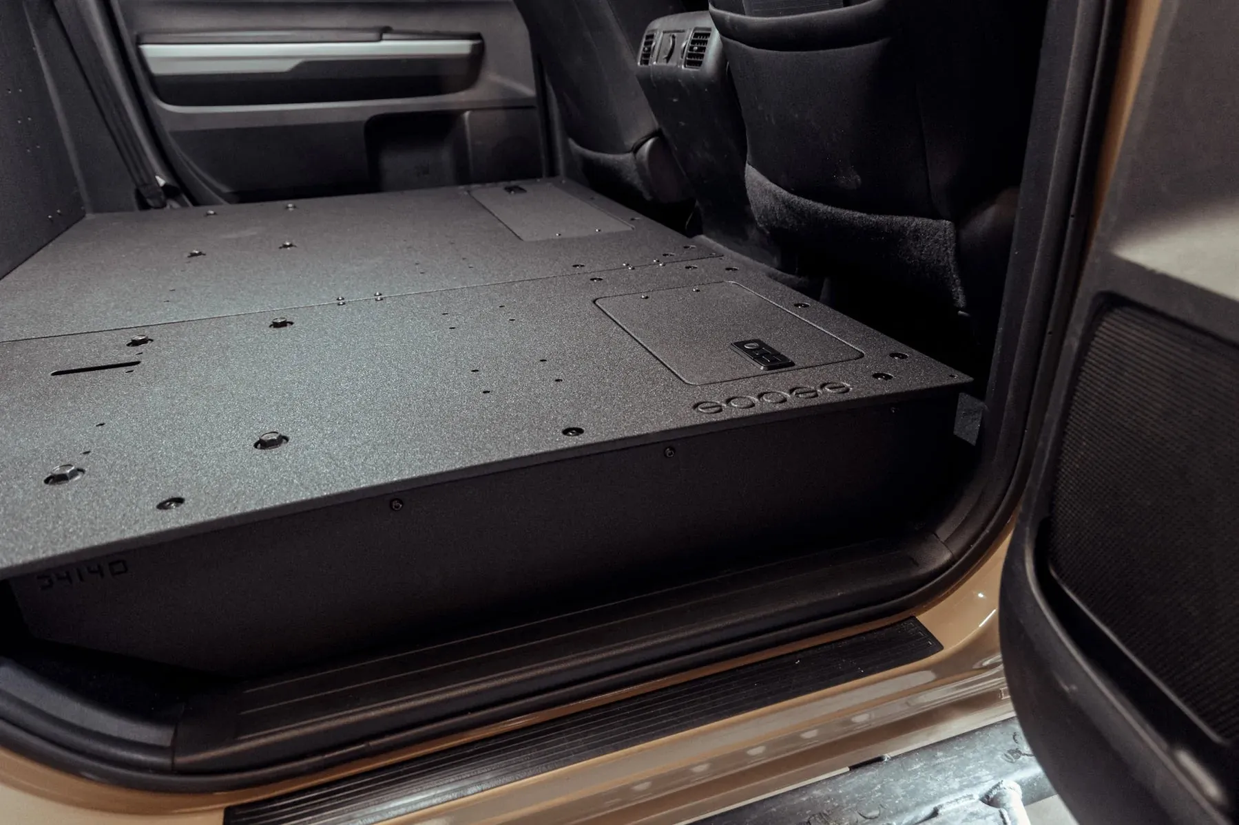 Toyota Tundra 2014-2021 2.5 Gen Crewmax - Second Row Seat Delete Plate System