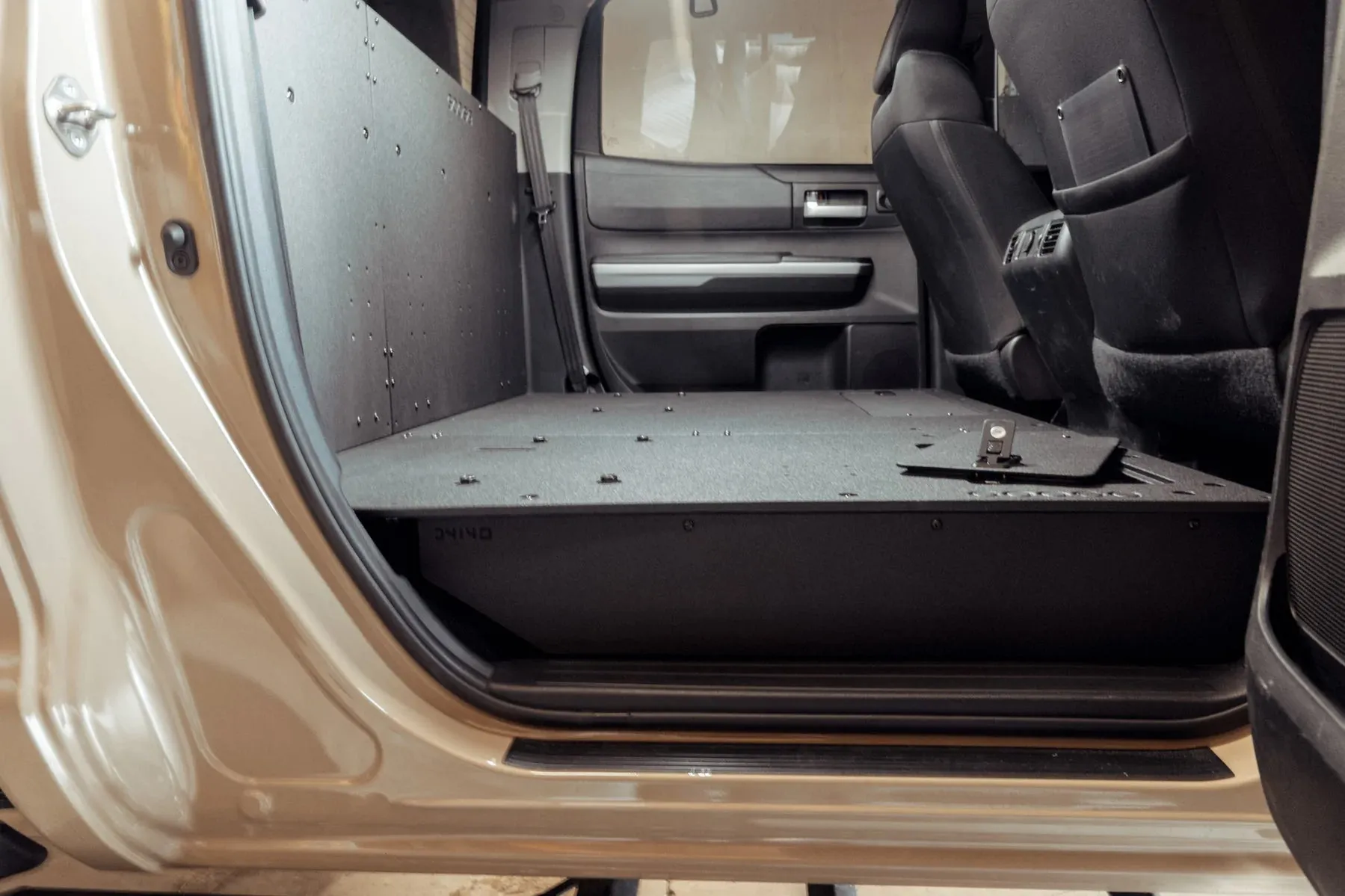 Toyota Tundra 2014-2021 2.5 Gen Crewmax - Second Row Seat Delete Plate System