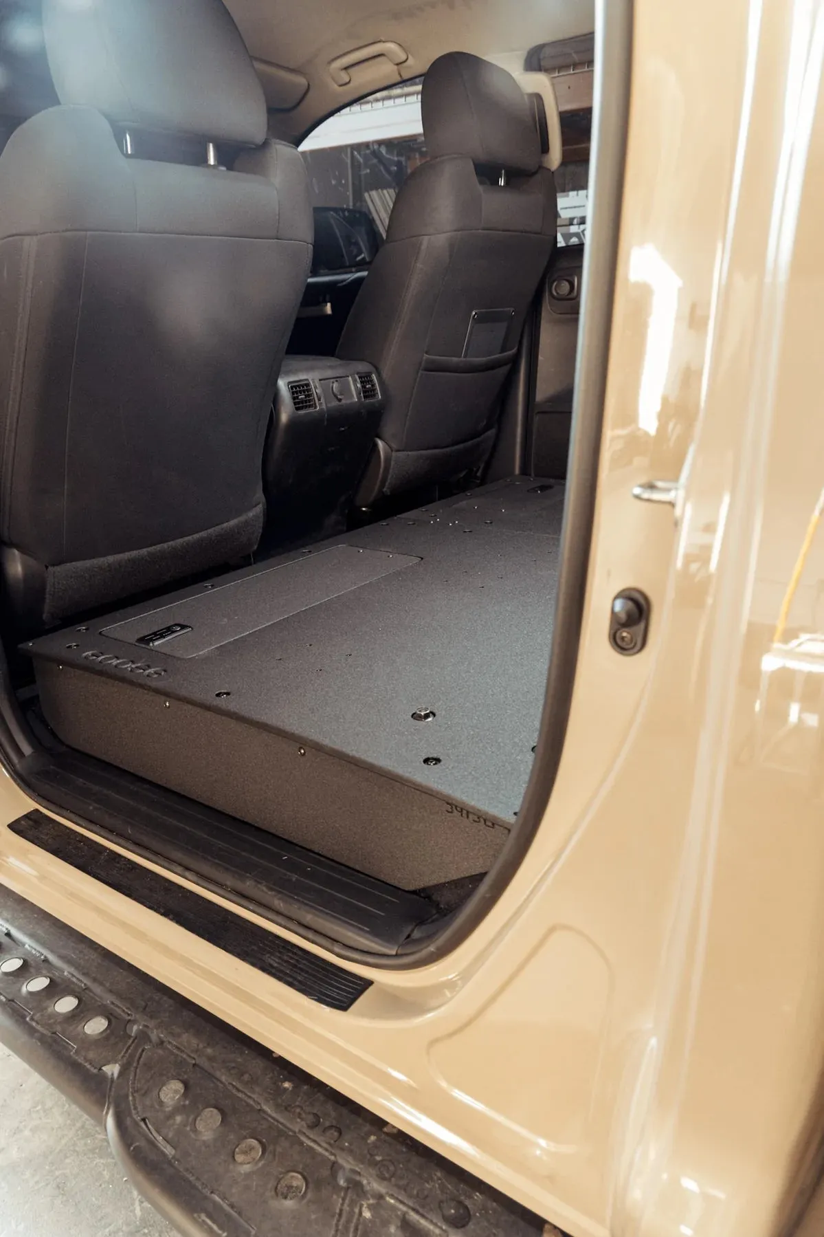 Toyota Tundra 2014-2021 2.5 Gen Crewmax - Second Row Seat Delete Plate System