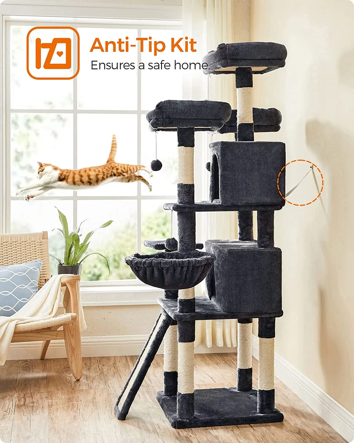 Ultimate Cat Haven: Cat Tree Tower