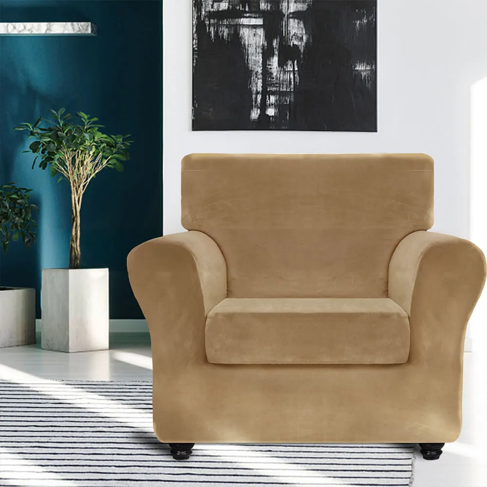 Universal Elastic Winter Suede Furniture Protector Couch Cover