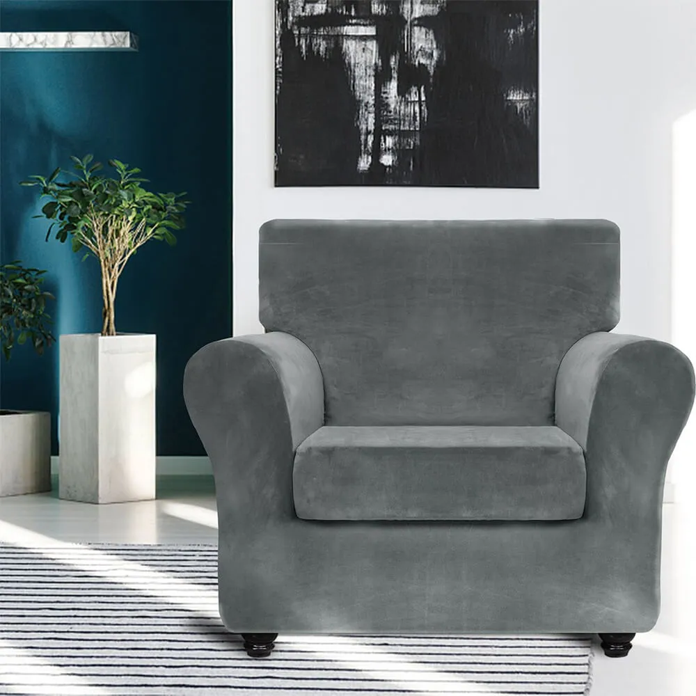 Universal Elastic Winter Suede Furniture Protector Couch Cover