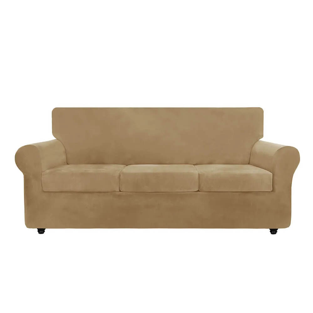 Universal Elastic Winter Suede Furniture Protector Couch Cover