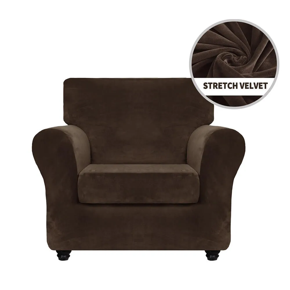 Universal Elastic Winter Suede Furniture Protector Couch Cover