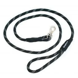 Zippy Paws - Climbers Rope Leash - Lightweight - Black