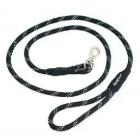 Zippy Paws - Climbers Rope Leash - Lightweight - Black